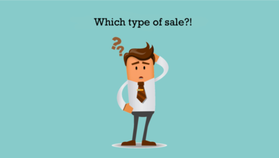 Different Types of Sales - which Options do I have?